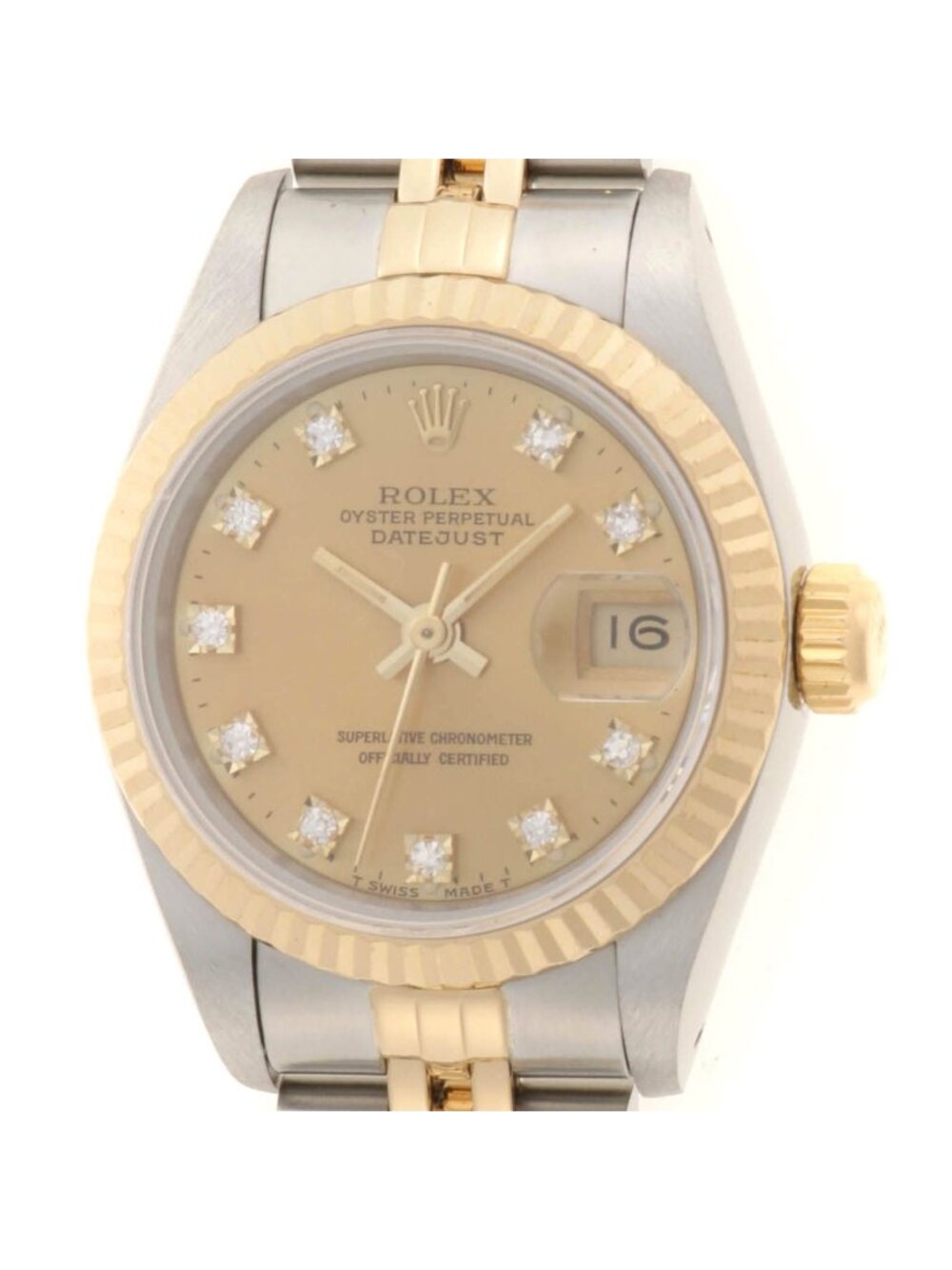 Rolex Datejust Watch 18k Yellow Gold 18k Automatic
